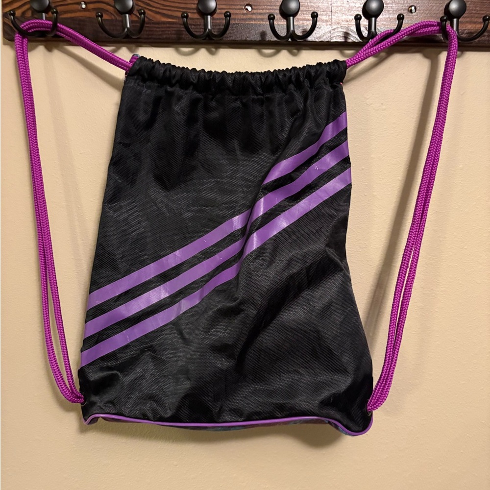 Adidas Multicolor Abstract Drawstring Bag - Picture 3 of 3